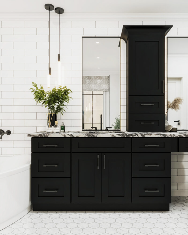Shaker Black St Charles Series