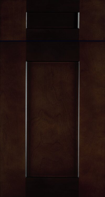 St Charles Series vanity door in Island Mocha