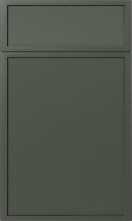 Emerald Dark Slim Shaker cabinet door