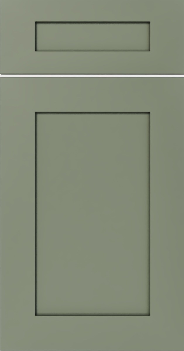 Shaker Sage cabinet door finish