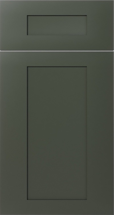 Emerald Dark Shaker cabinet door