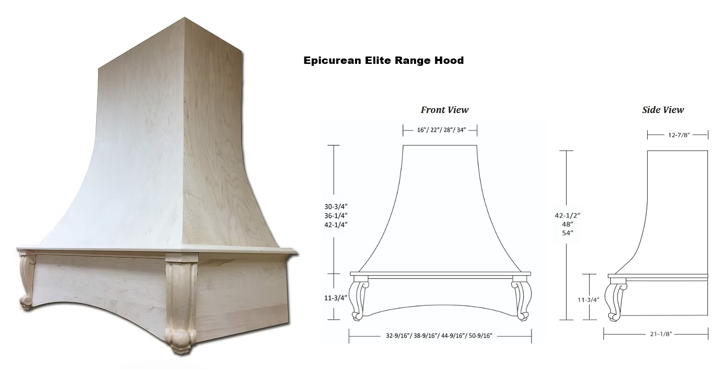 Epicurean Elite Series (Hood Shells) - GL-JCHFPG3024